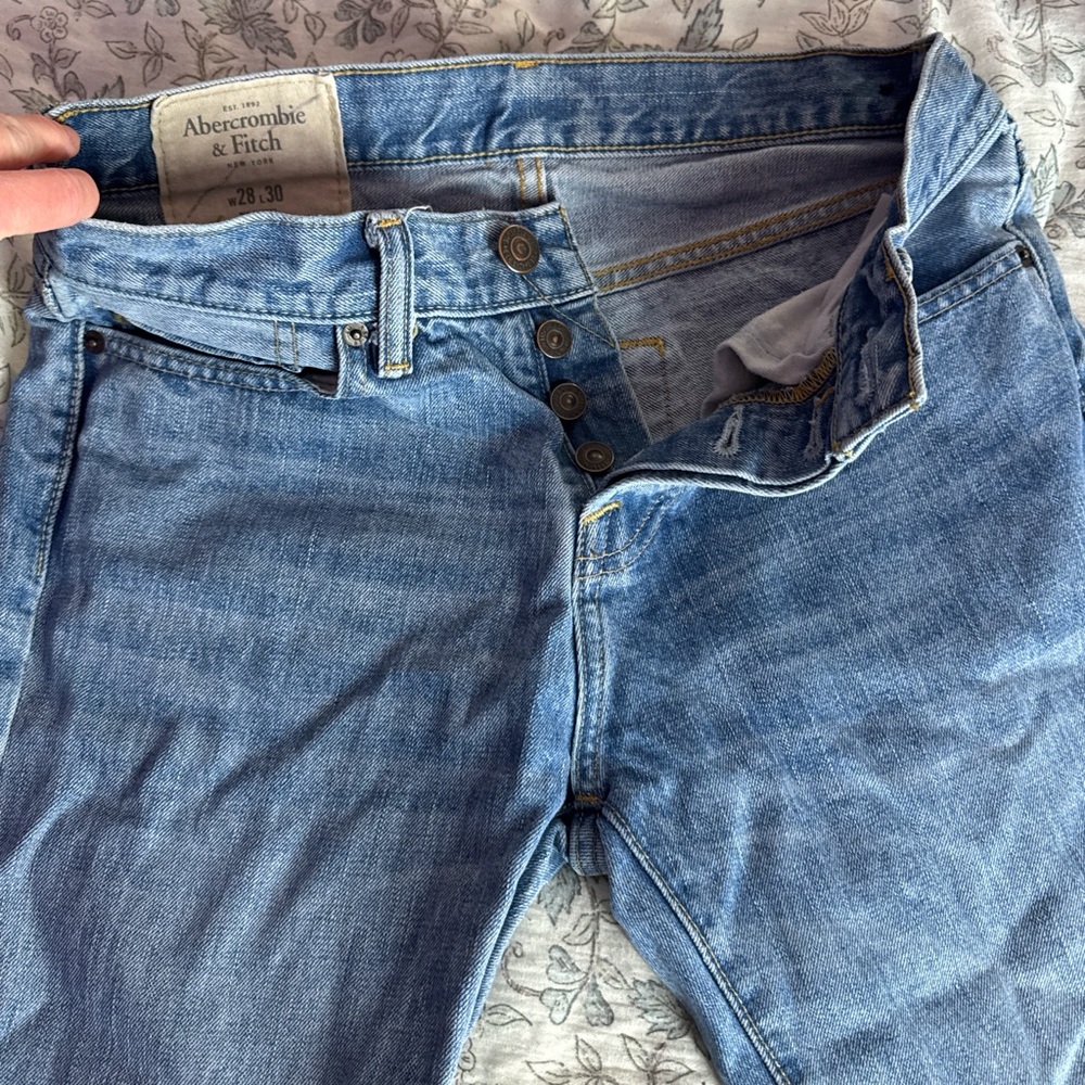 Abercrombie & Fitch Women's Blue Jeans